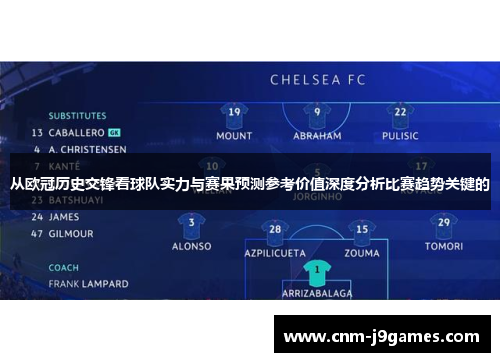从欧冠历史交锋看球队实力与赛果预测参考价值深度分析比赛趋势关键的